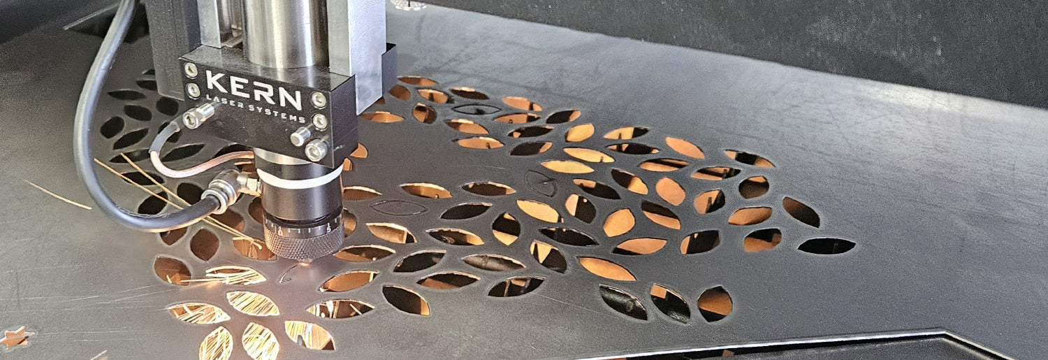 Laser cutting acrylic at Petersen Brothers Plastics