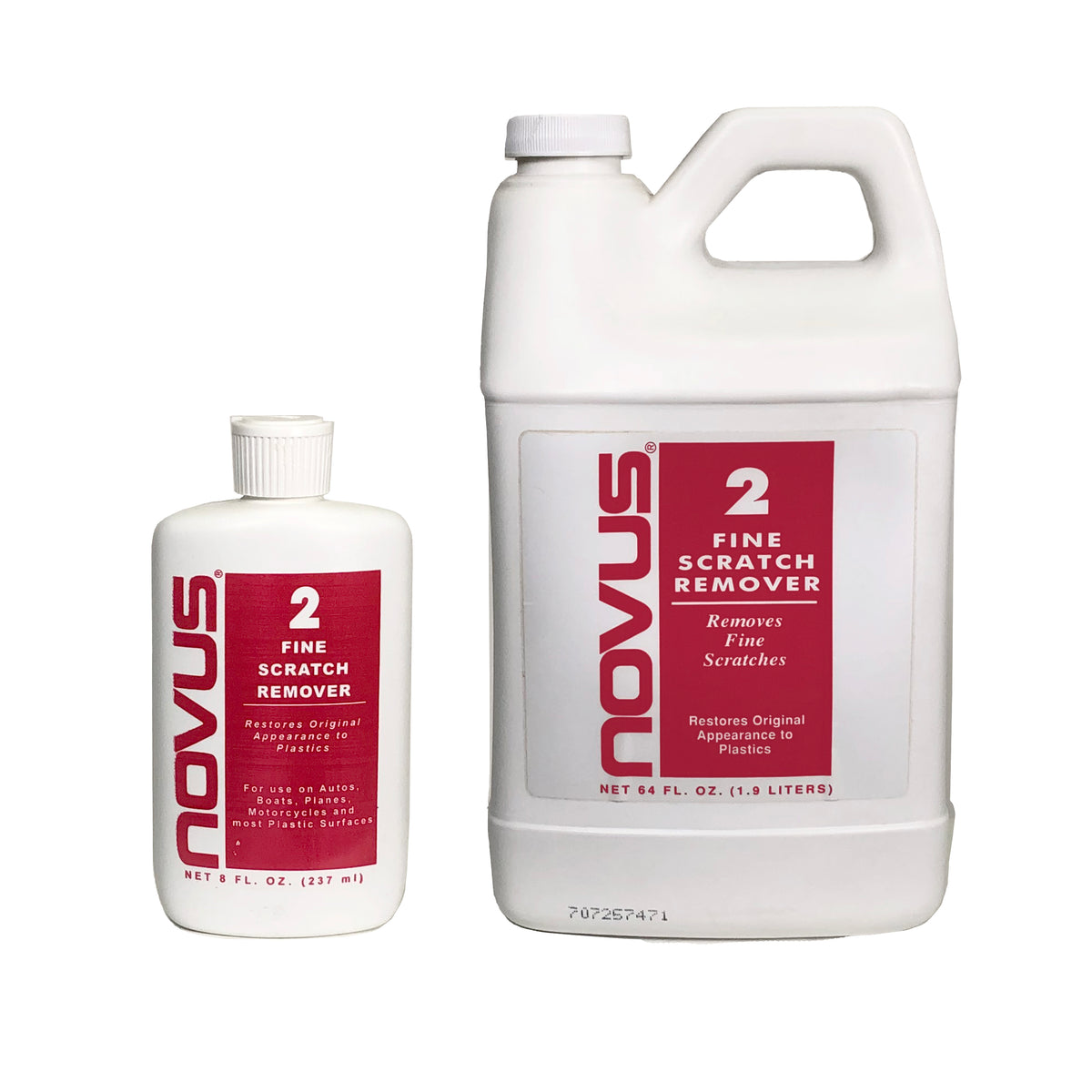 Novus 2 fine scratch remover bottle